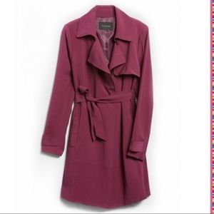 Banana Republic Women's Trench Coat in Deep Pink